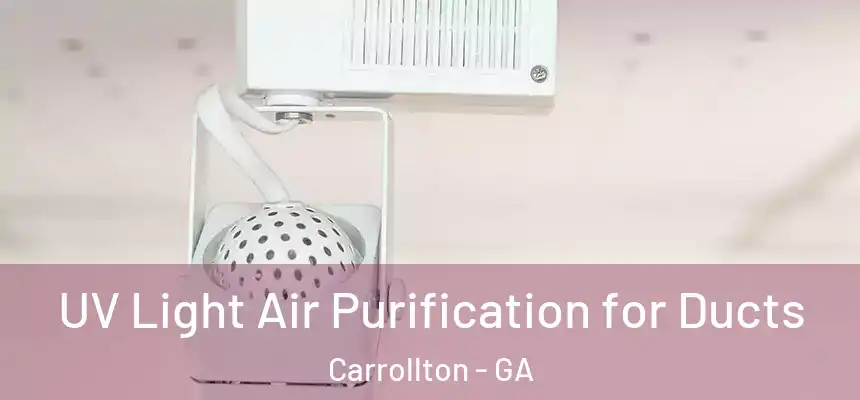  UV Light Air Purification for Ducts Carrollton - GA